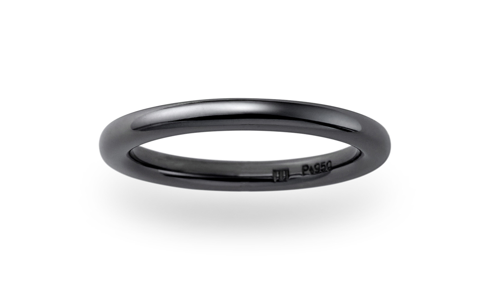 U-line / Ring / PT (Black plating)