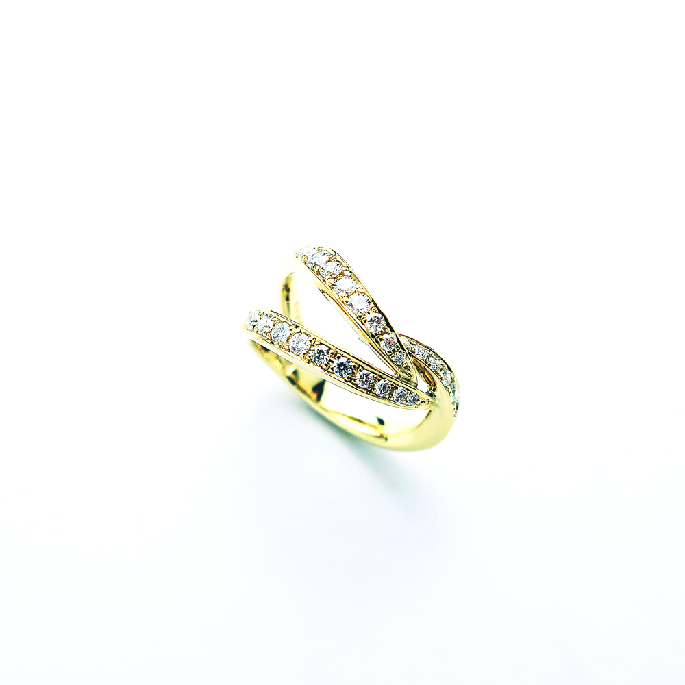 Uyeda Jeweller ダイヤモンドのラインリング